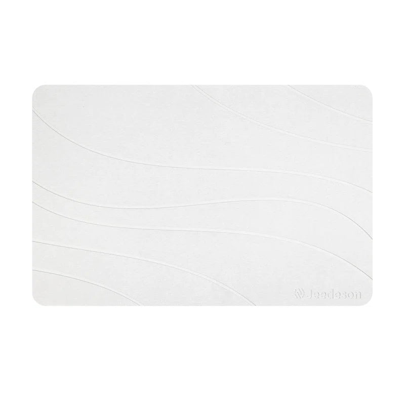 15.35 In. X 23.62 In. Stone Bath Mat, Super Absorbent Quick-Drying Shower Mat, Diatomaceous Earth Bath Mat