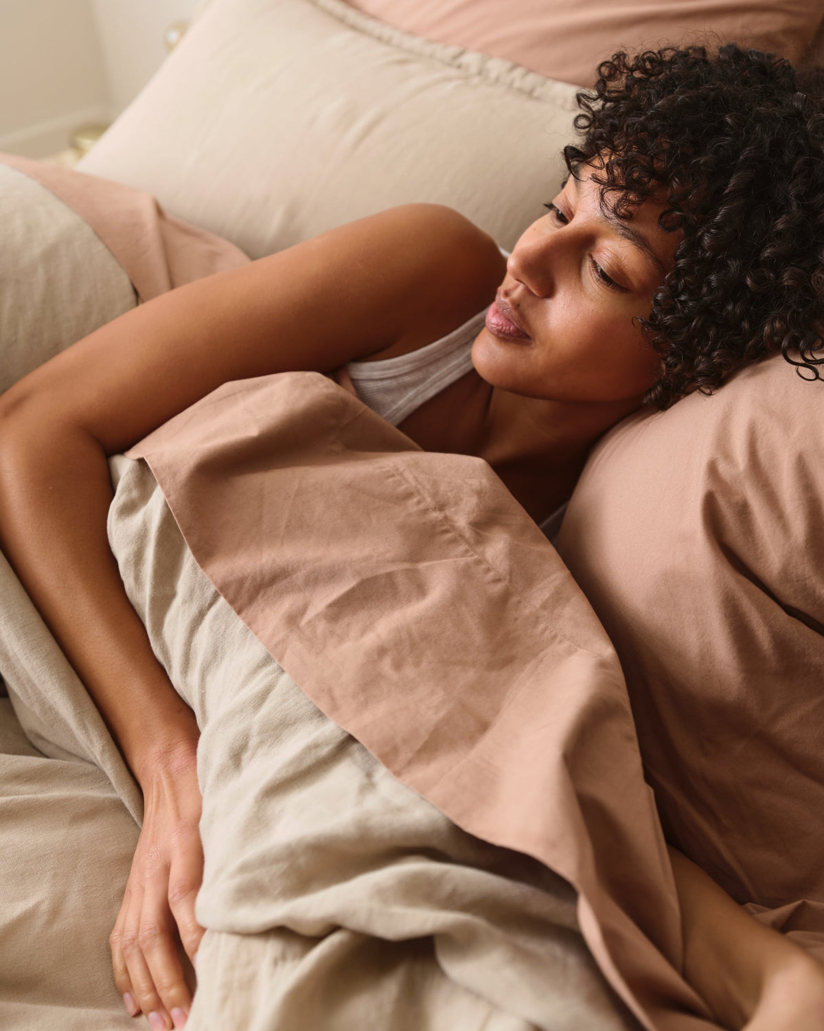 Brushed Cotton Top Sheet (Adobe)