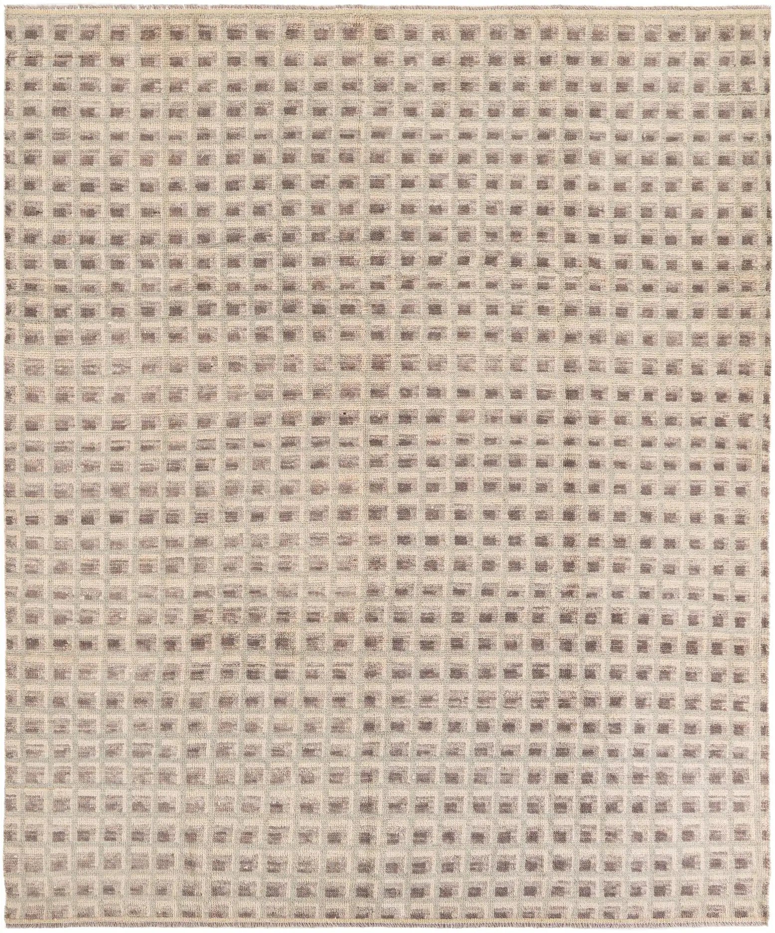 8' 5 x 9' 10 Hand Knotted Moroccan Wool Rug