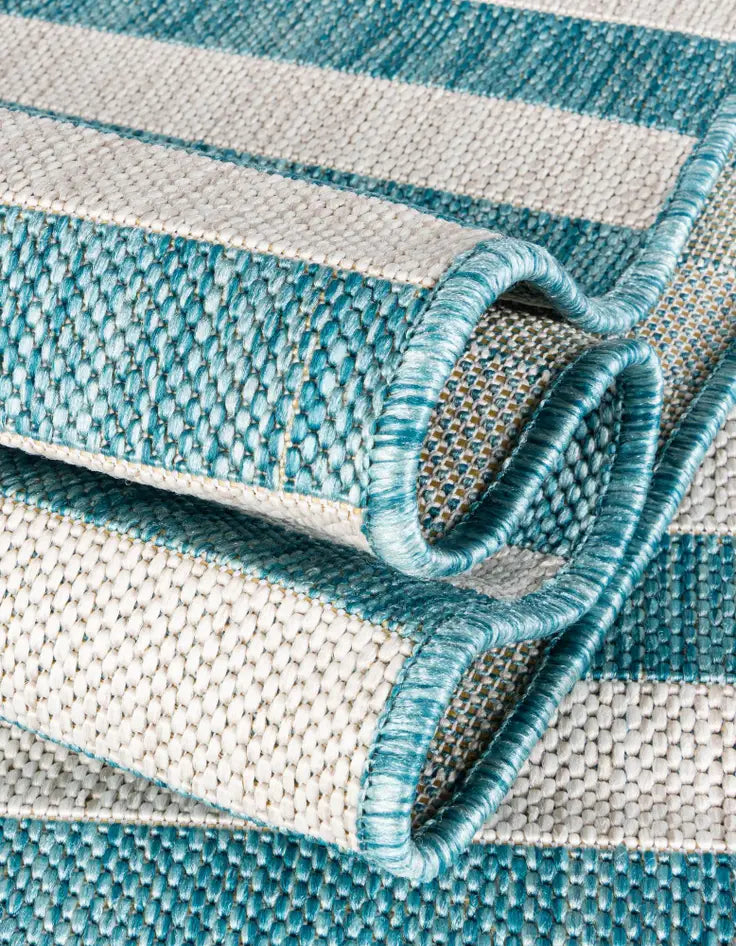 Washable Ribbon Indoor / Outdoor Rug