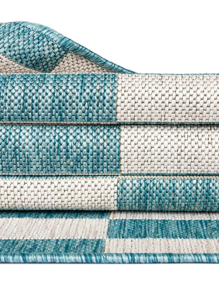 Washable Ribbon Indoor / Outdoor Rug