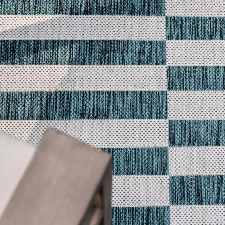 Washable Ribbon Indoor / Outdoor Rug