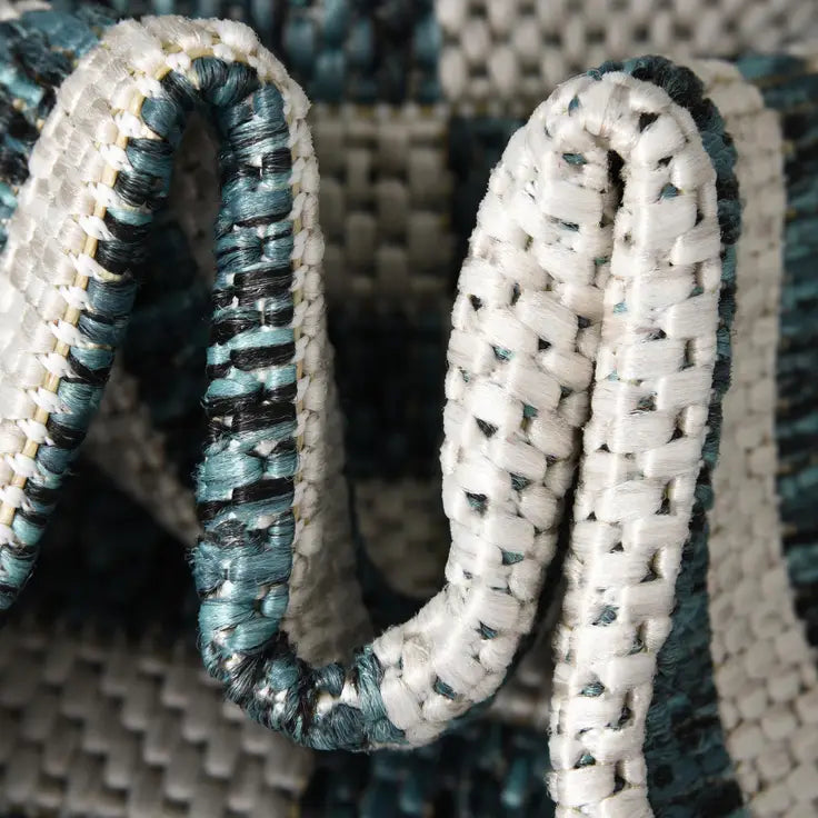 Washable Ribbon Indoor / Outdoor Rug