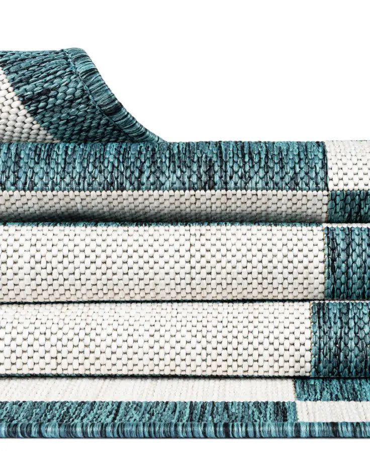 Washable Ribbon Indoor / Outdoor Rug