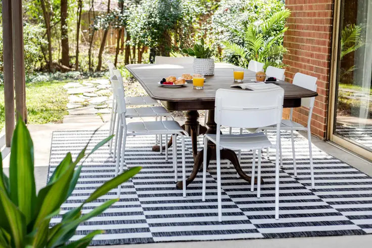 Washable Ribbon Indoor / Outdoor Rug
