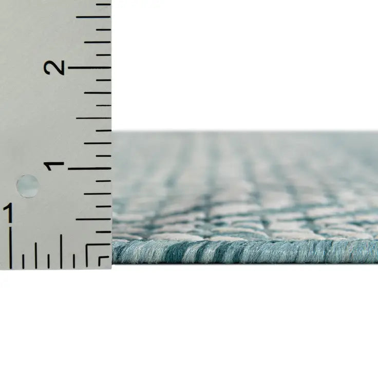 Washable Lattice Indoor / Outdoor Rug
