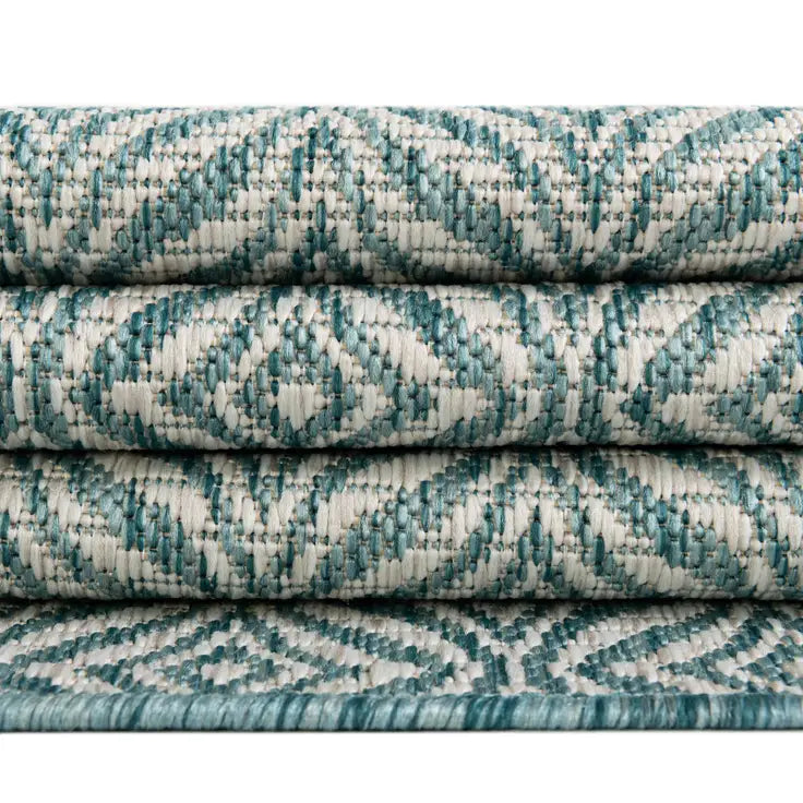 Washable Lattice Indoor / Outdoor Rug