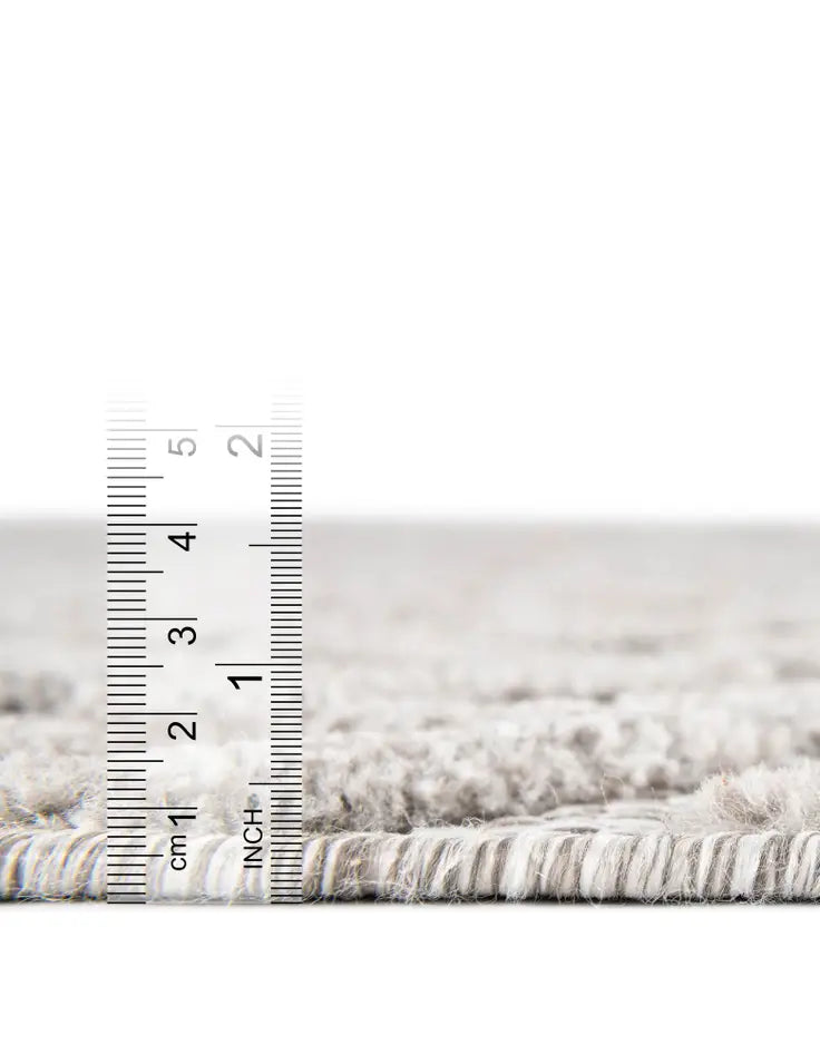 Washable Trellis Textured Indoor / Outdoor Rug