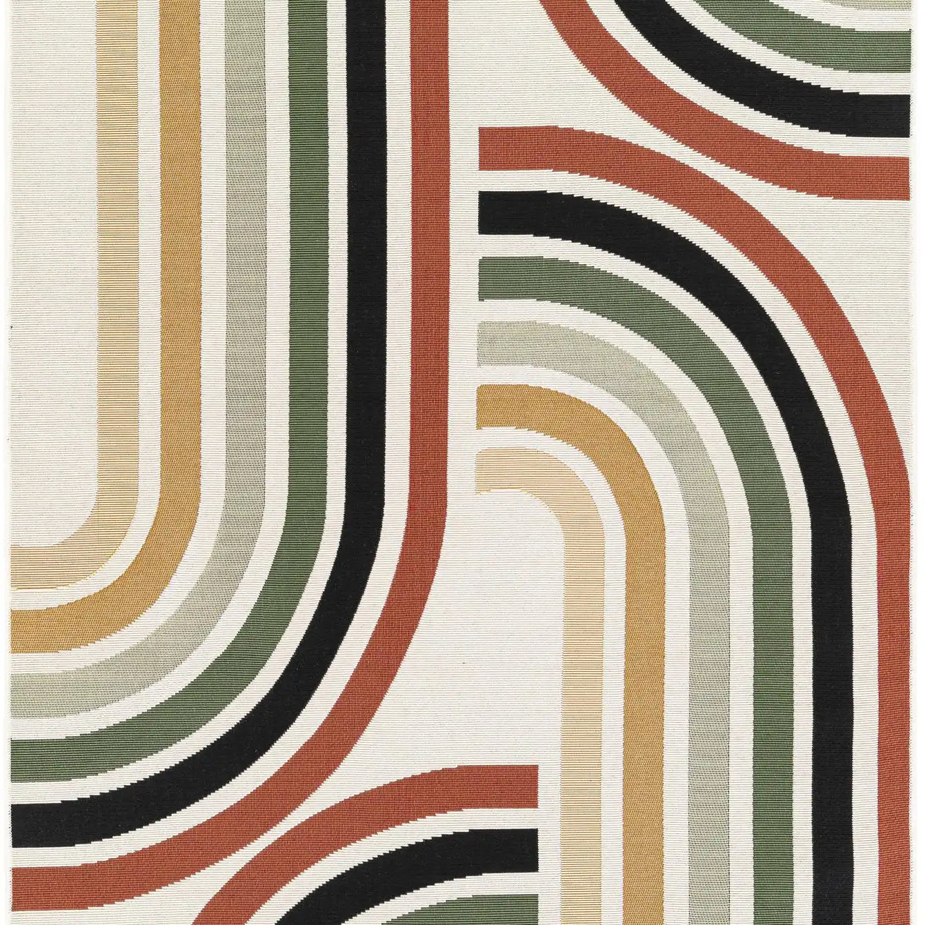 Washable Modern Indoor / Outdoor Rug