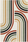 Washable Modern Indoor / Outdoor Rug