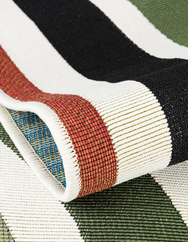 Washable Modern Indoor / Outdoor Rug