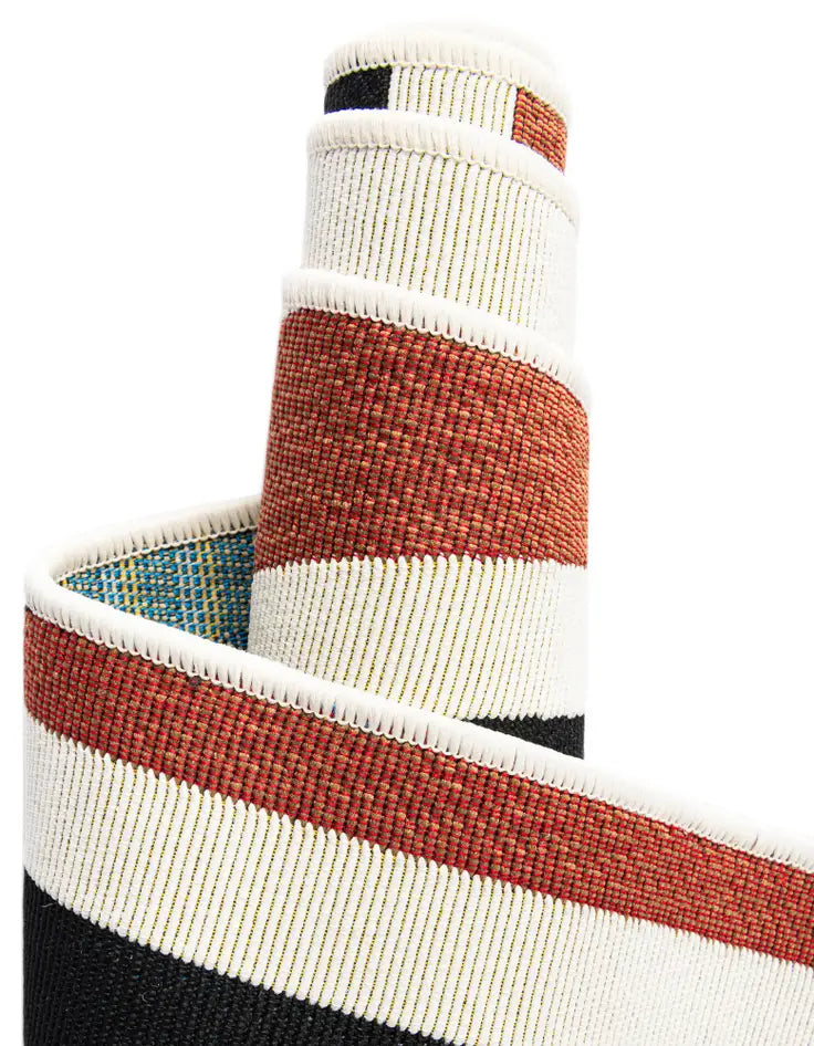 Washable Modern Indoor / Outdoor Rug