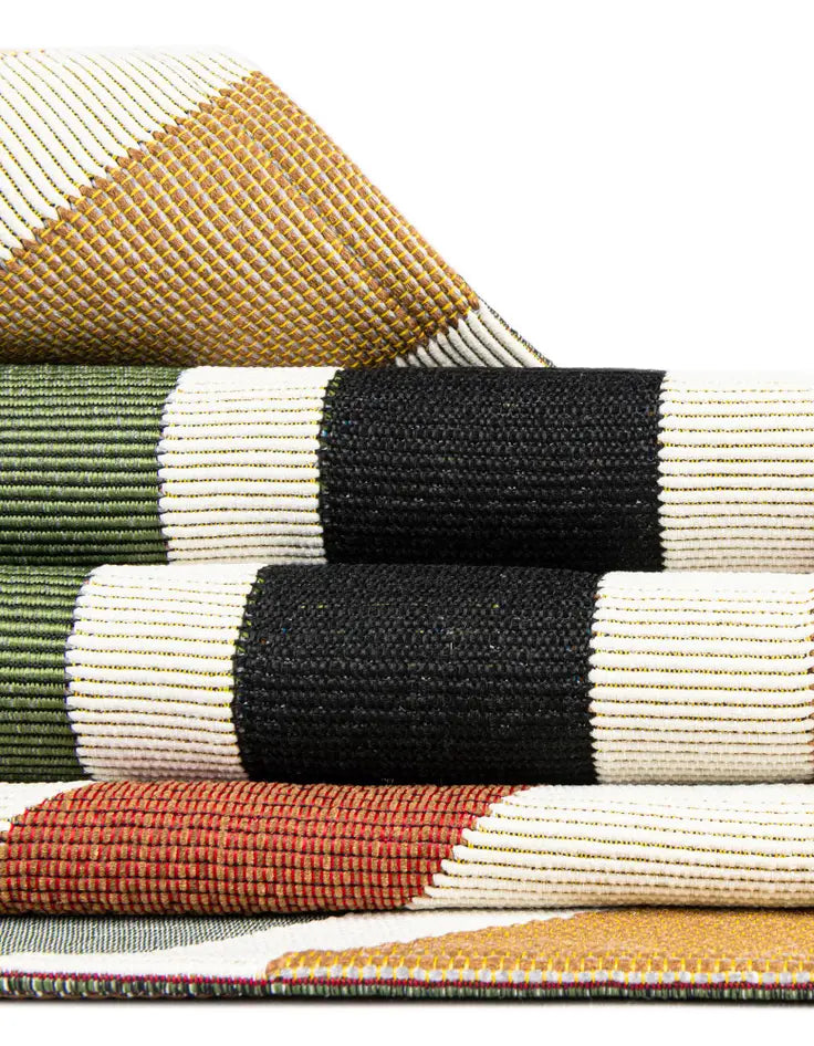 Washable Modern Indoor / Outdoor Rug