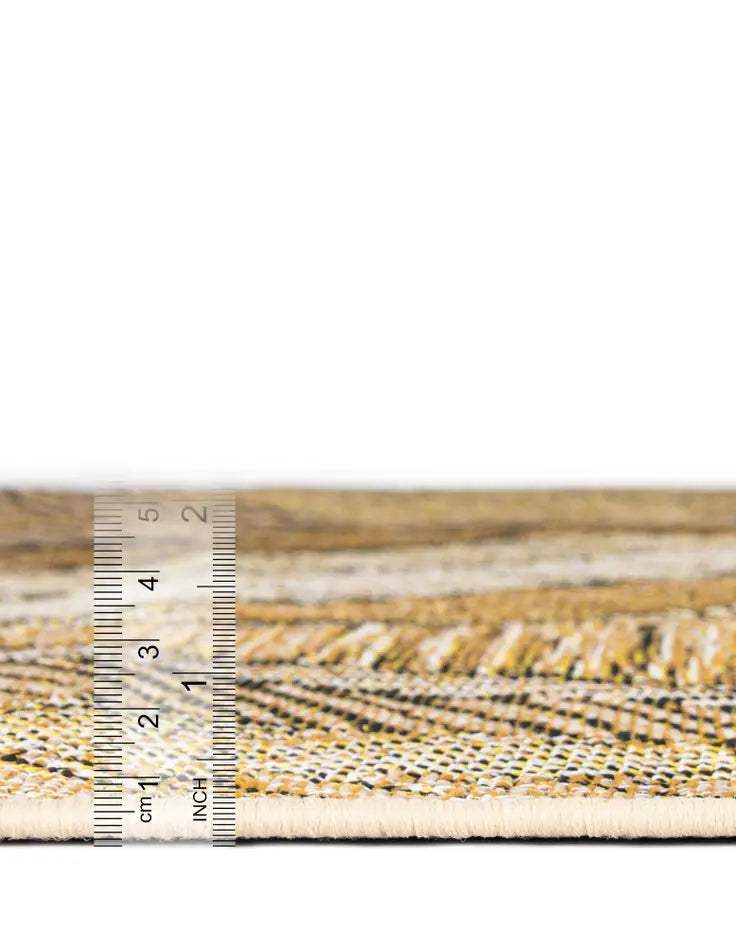 Washable Botanical Indoor / Outdoor Rug