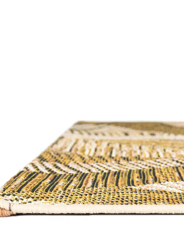 Washable Botanical Indoor / Outdoor Rug