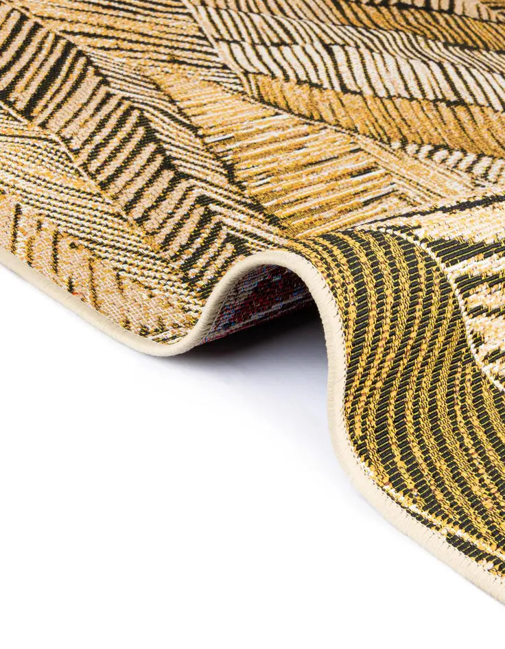 Washable Botanical Indoor / Outdoor Rug