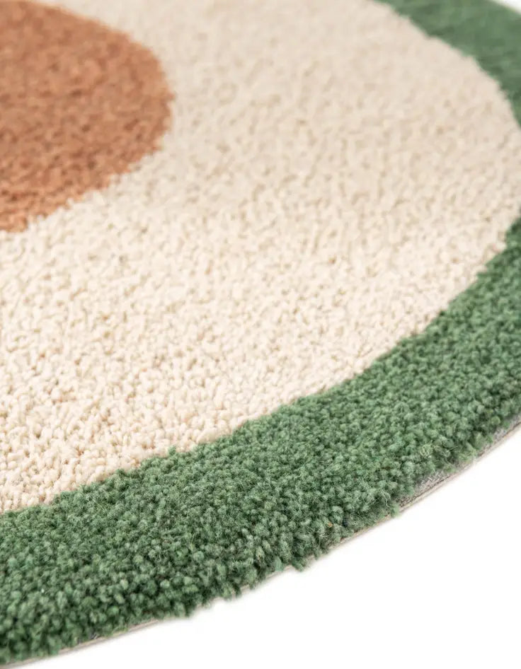Handtufted Wool Freeform Rug
