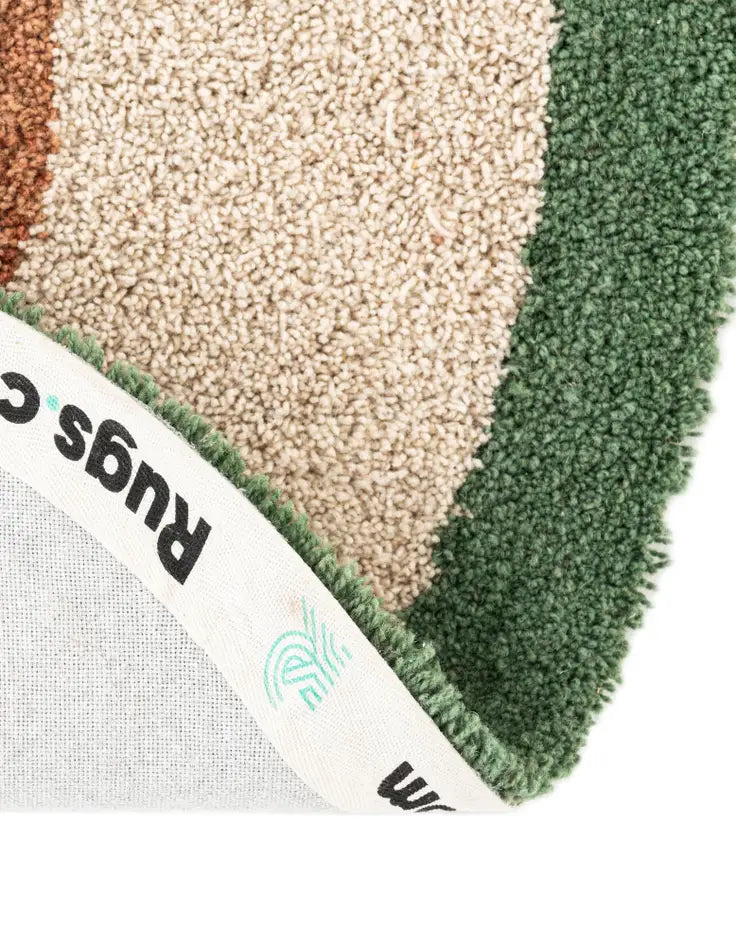 Handtufted Wool Freeform Rug