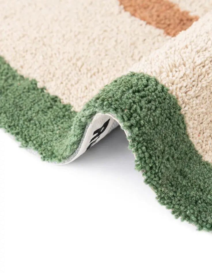 Handtufted Wool Freeform Rug