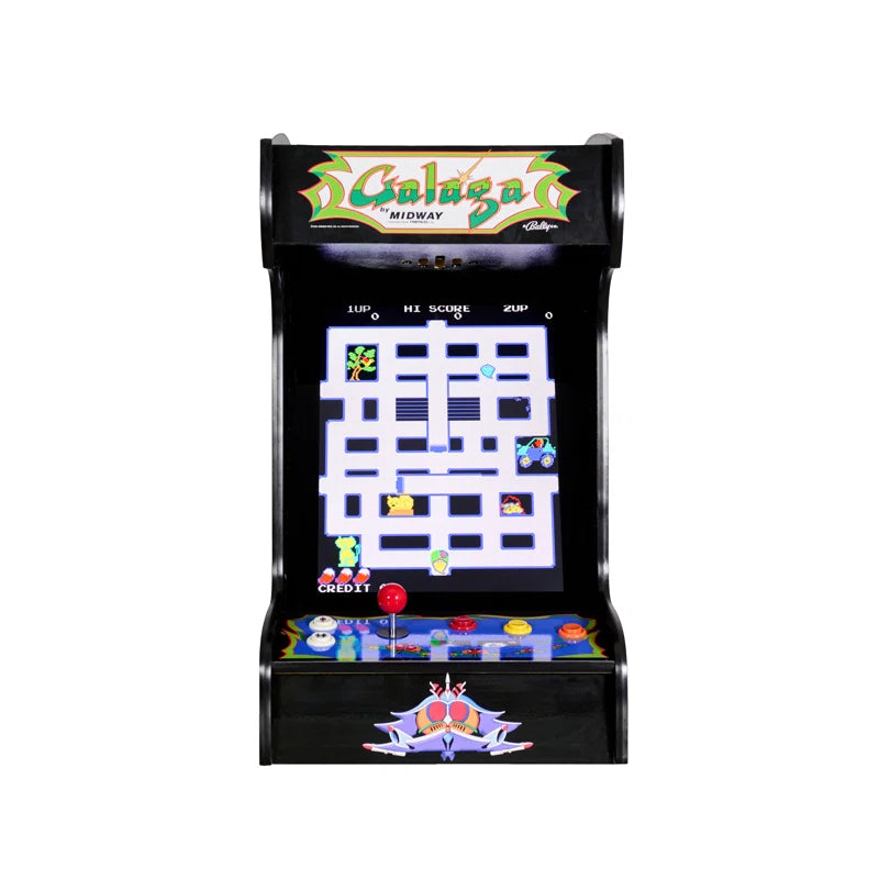 412 Classic Retro Games Tabletop Arcade Machine by Doc and Pies Arcade Factory (Black)