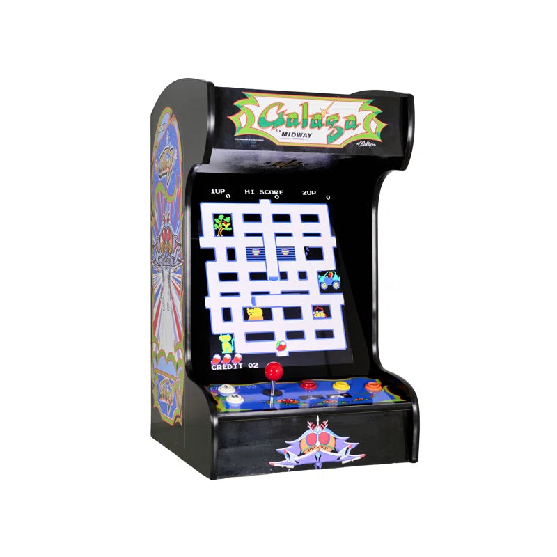412 Classic Retro Games Tabletop Arcade Machine by Doc and Pies Arcade Factory (Black)