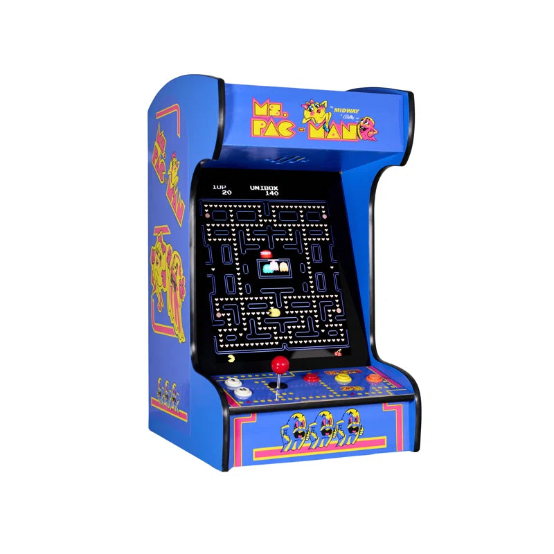 412 Classic Retro Games Tabletop Arcade Machine by Doc and Pies Arcade Factory (Blue)
