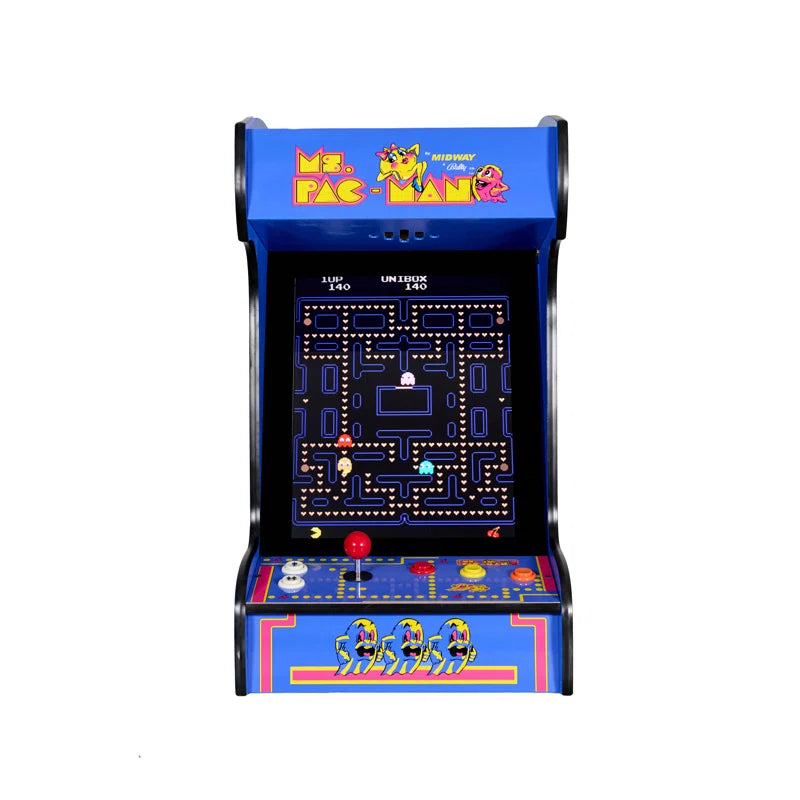 412 Classic Retro Games Tabletop Arcade Machine by Doc and Pies Arcade Factory (Blue)