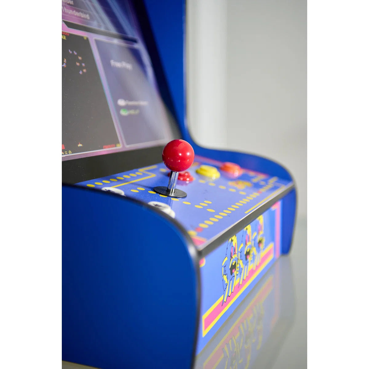 412 Classic Retro Games Tabletop Arcade Machine by Doc and Pies Arcade Factory (Blue)