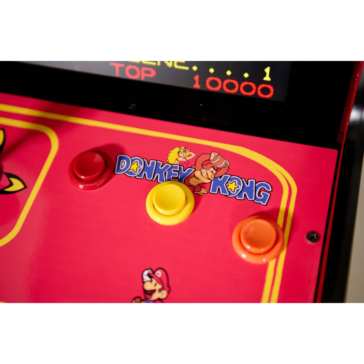412 Classic Retro Games Tabletop Arcade Machine by Doc and Pies Arcade Factory (Red)