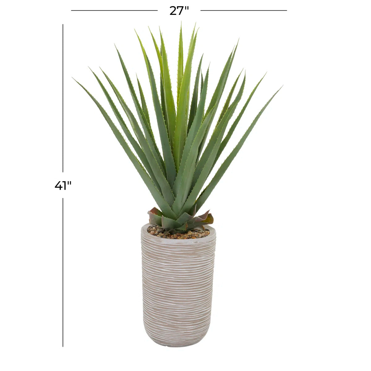 41'' Faux Agave Plant in Pot