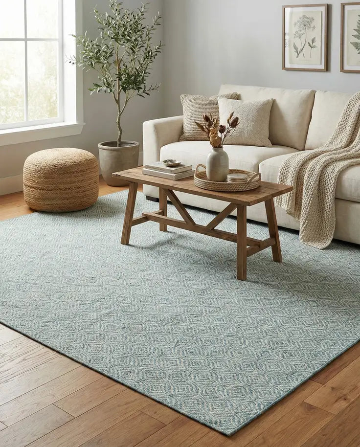 Washable Lattice Indoor / Outdoor Rug