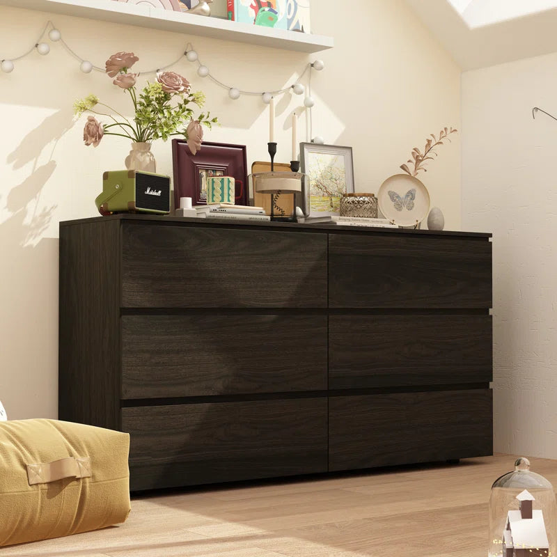 6-Drawer Dresser With Strong Storage