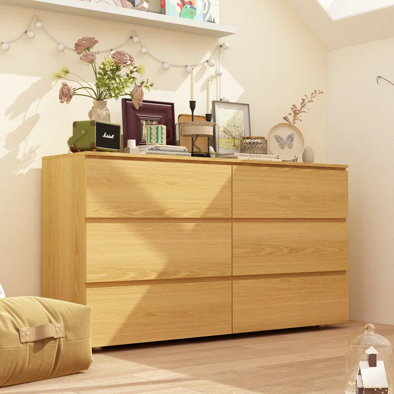 6-Drawer Dresser With Strong Storage