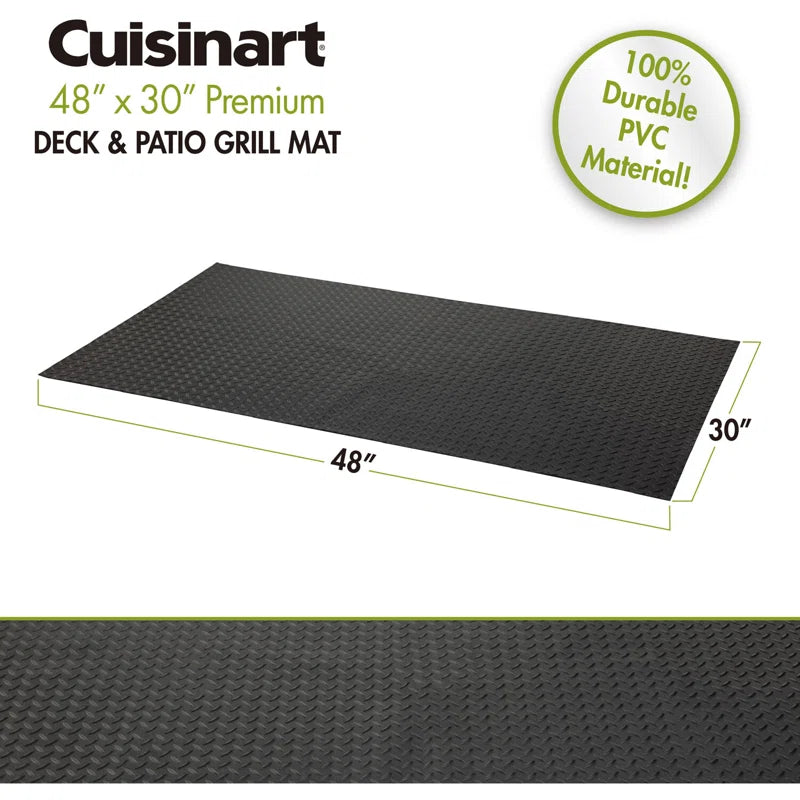 65" x 36" Premium Deck and Patio Grill Mat