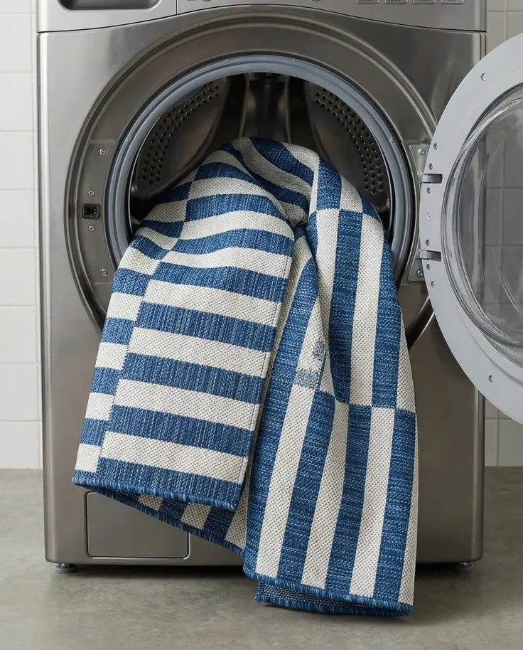 Washable Ribbon Indoor / Outdoor Rug