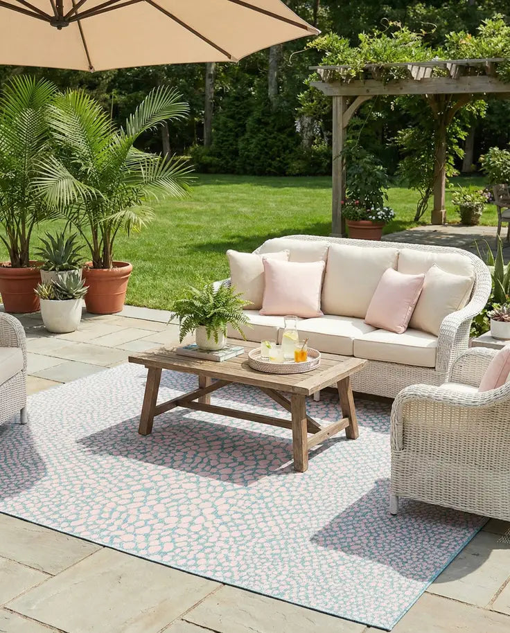 Washable Jill Zarin Cape Town Indoor / Outdoor Rug