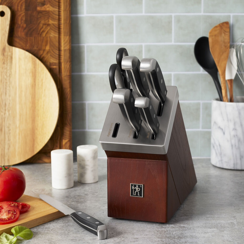 7-pc, Self-Sharpening Knife Block Set