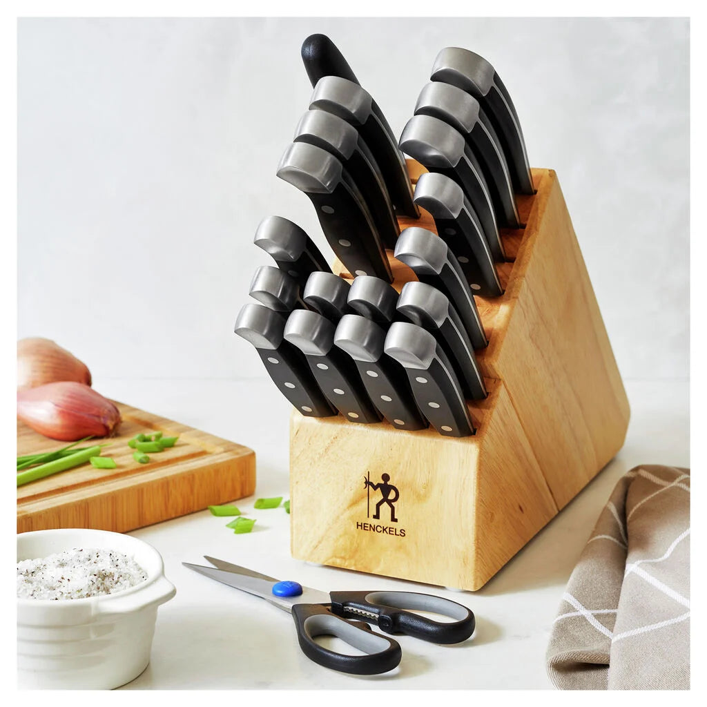 21-pc, Knife Block Set w/Bonus Sharpener