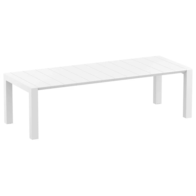 8 - Person Patio Dining Set with Extendable Rectangular Table