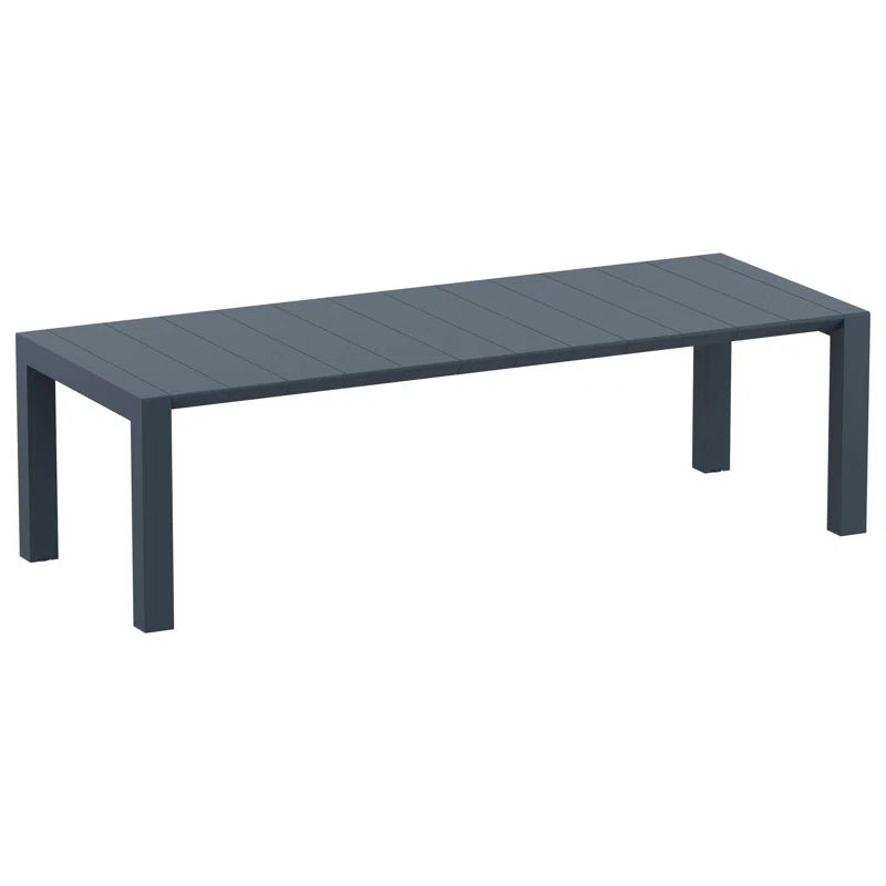 8 - Person Patio Dining Set with Extendable Rectangular Table