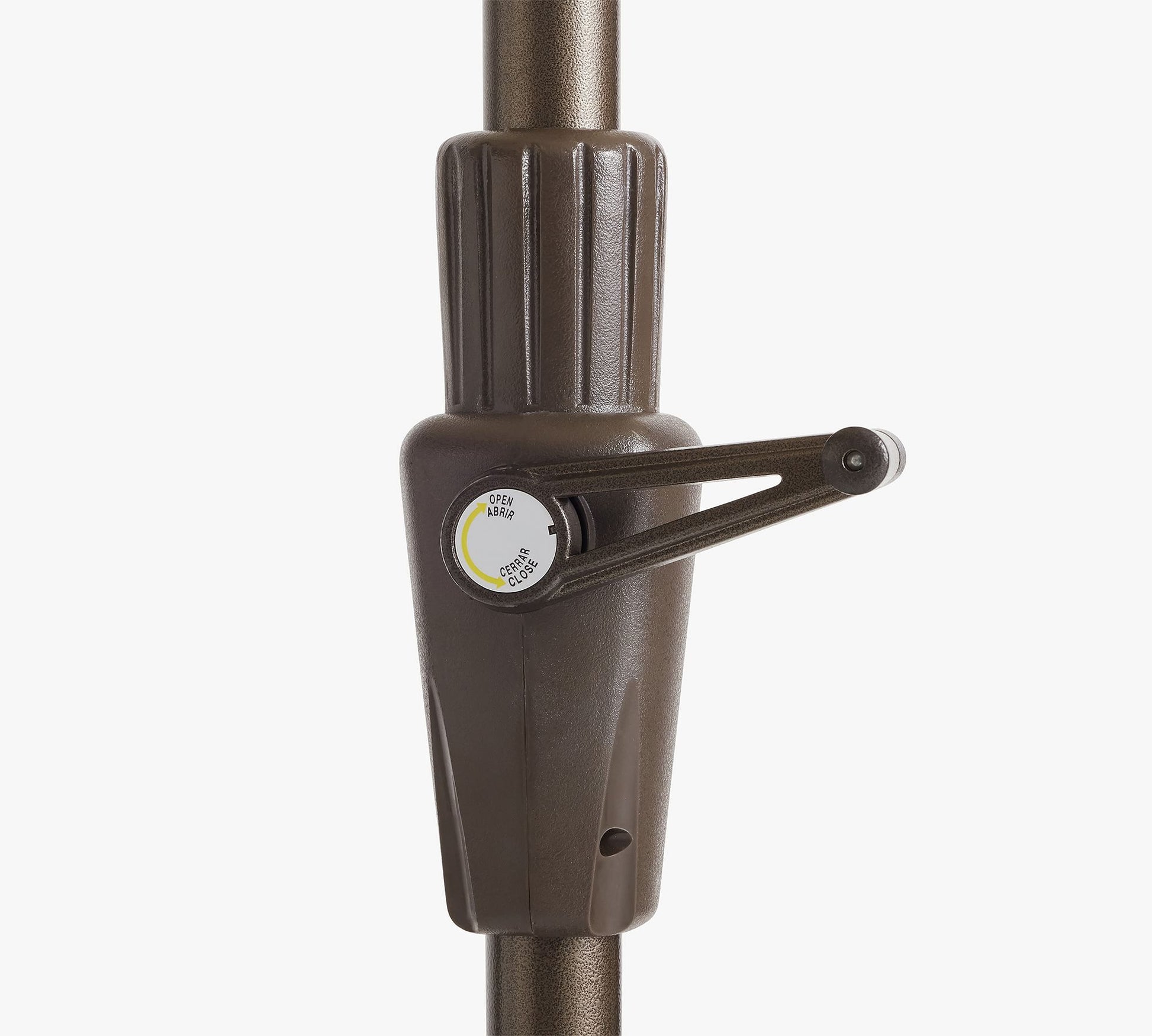9' Round Outdoor Patio Umbrella – Rustproof Aluminum Tilt Frame