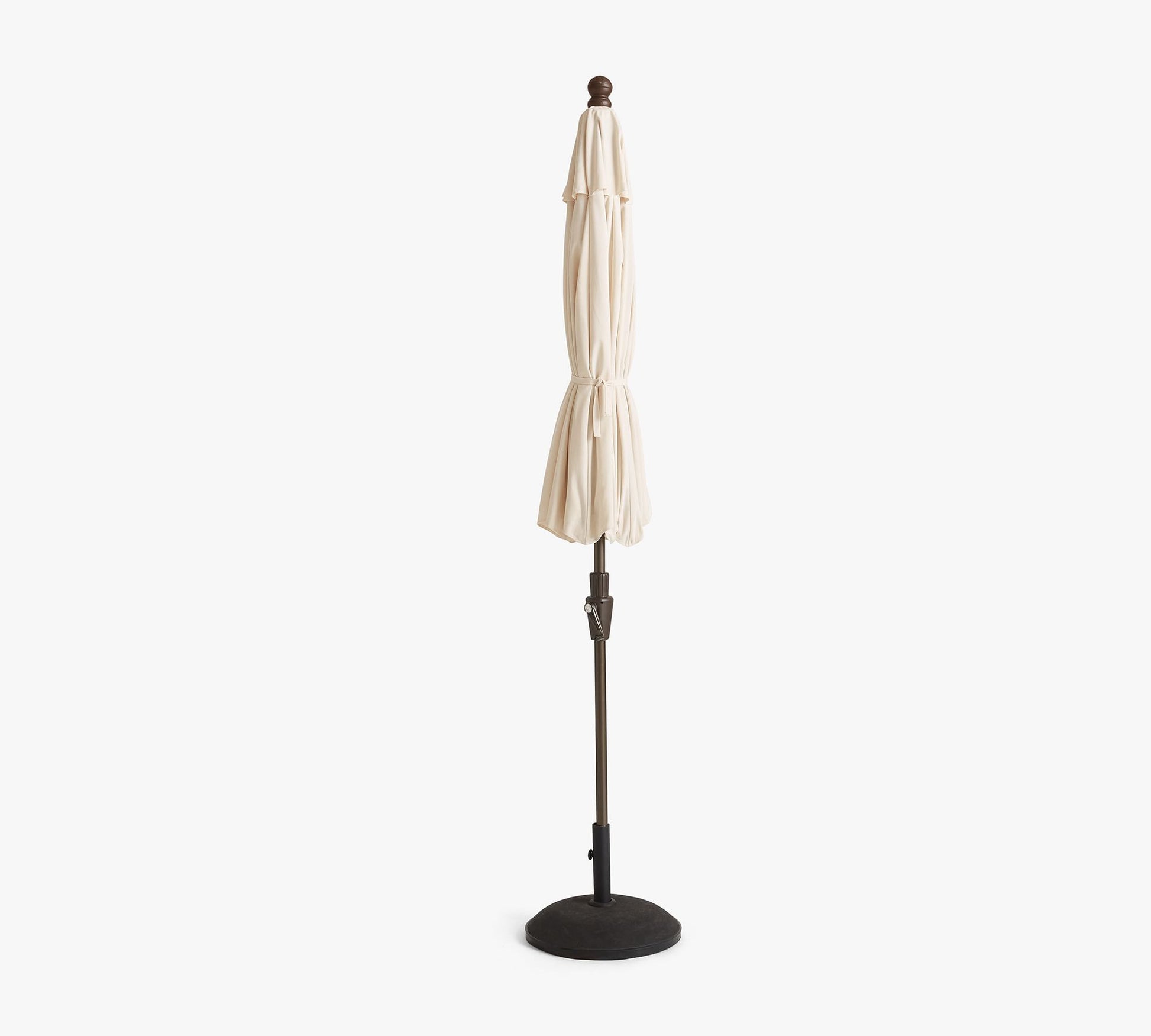 9' Round Outdoor Patio Umbrella – Rustproof Aluminum Tilt Frame