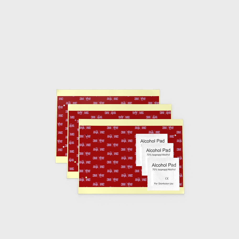 Double Bottle Holder Adhesive Mounting Kit 3-Pack