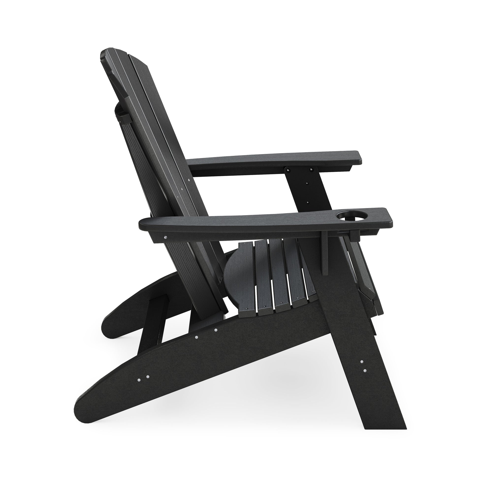 SoPoly St Simons Curved Back Adirondack Chair