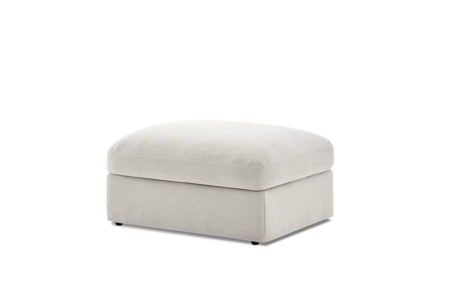 Agnes Slipcover Storage Ottoman