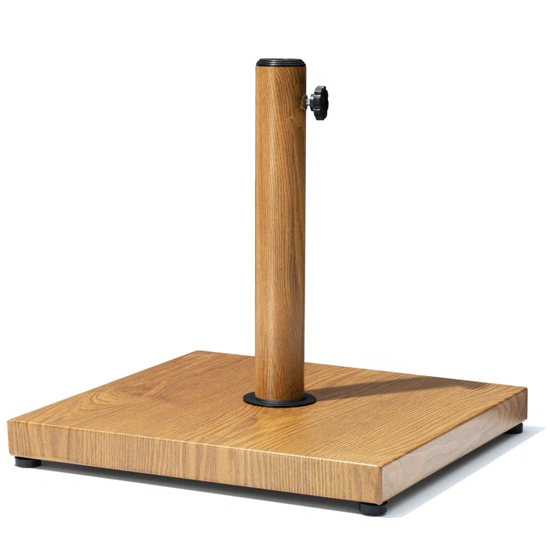 Agosto 40 Lb. Concrete Free Standing Umbrella Base, Black