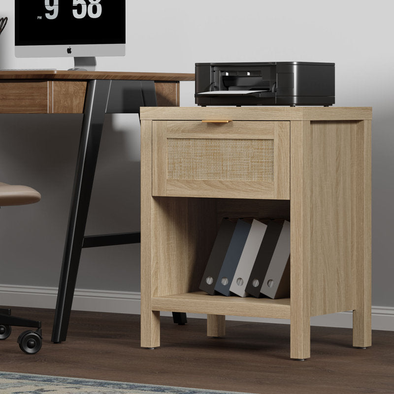 Alayha 19.7'' W Nightstand (Set of 2)