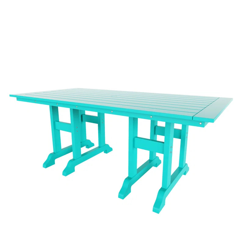 Aleera 6 - Person Patio Dining Set with Rectangular Table