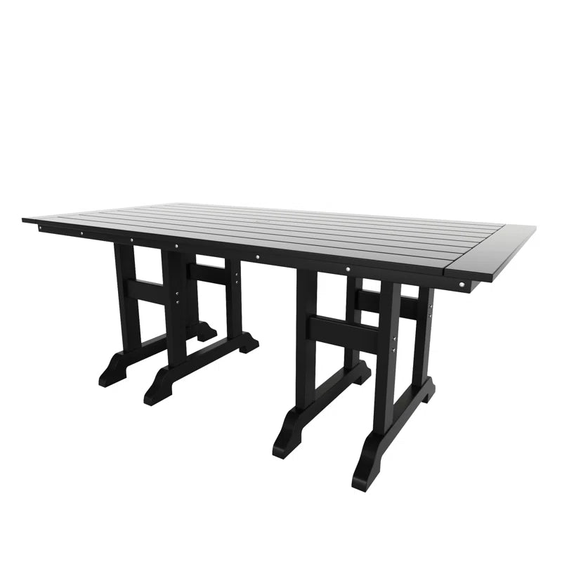 Aleera 6 - Person Patio Dining Set with Rectangular Table