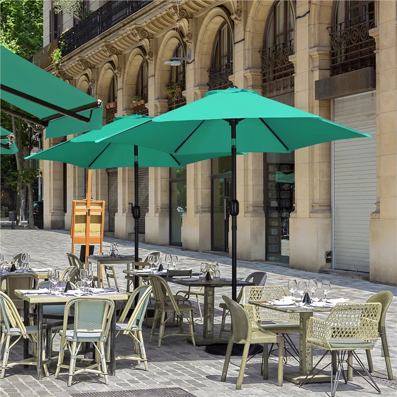 Allport 7.5' Market Patio Umbrella with Tilt and Crank